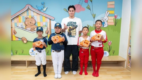 中職／勉勵優秀「小球芽」得主！中信兄弟球星宋晟睿傳授「筆記野球」哲學