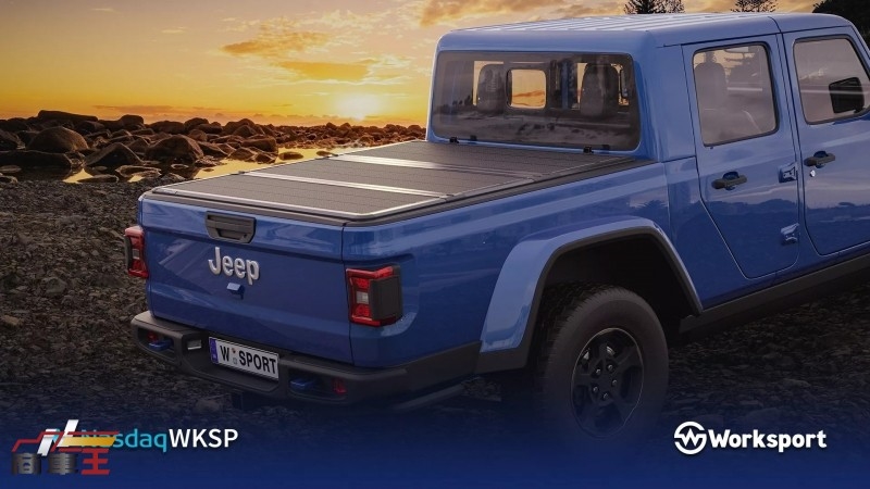 戶外用電更自由，Worksport 推出 Rivian R1T 專用太陽能貨斗蓋
