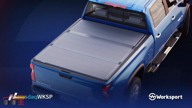 戶外用電更自由，Worksport 推出 Rivian R1T 專用太陽能貨斗蓋