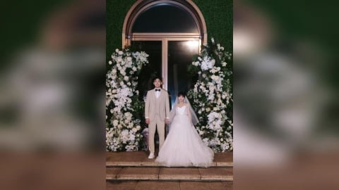 王齊麟婚宴感性告白老婆　「妳讓我變成更好的人」