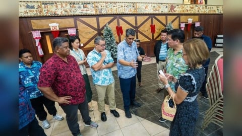 與惠恕仁共訪PIF預定地　林佳龍：台灣全力相挺帛琉舉辦論壇