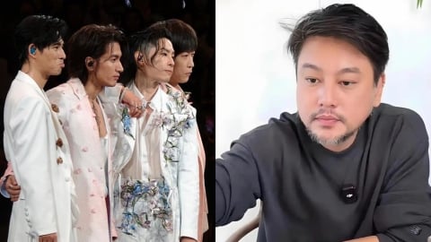 F3+阿信上海開唱！粉絲曬現場照喊「謝謝朱哥」…釣本尊怒回：有那難嗎？