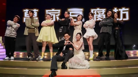 宮美樂領軍《豆腐媽媽》演員群熱舞！藍葦華漏拍 蘇晏霈大膽掀開「影后」裙擺