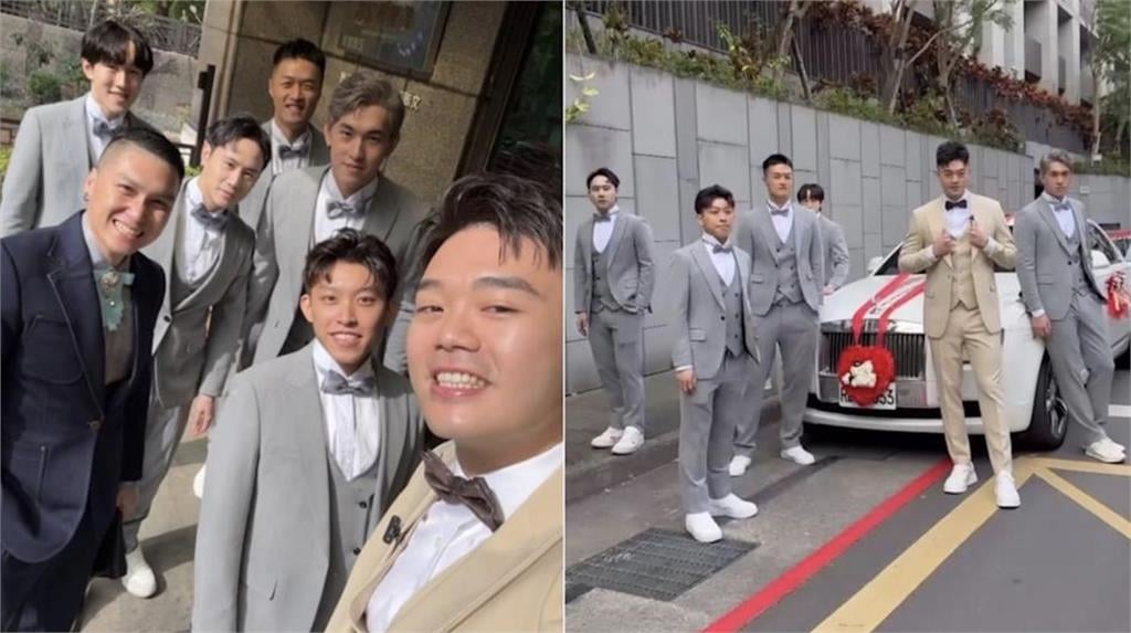 羽球／王齊麟結婚典禮上辦「寶寶性別趴」！運動部長李洋抱病當證婚人：終於有人收服你