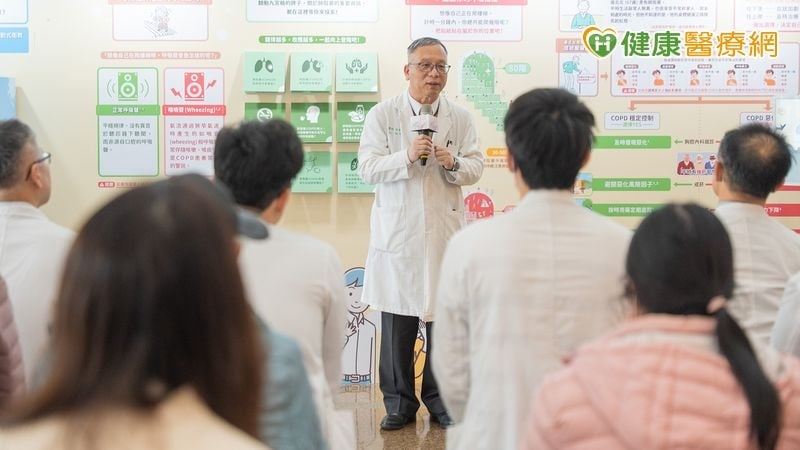 中國醫藥大學附設醫院響應世界COPD日　互動策展喚起肺阻塞重視
