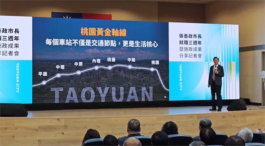 張善政就職３週年「大秀政績」　暢談未來願景　打造「桃園黃金軸線」
