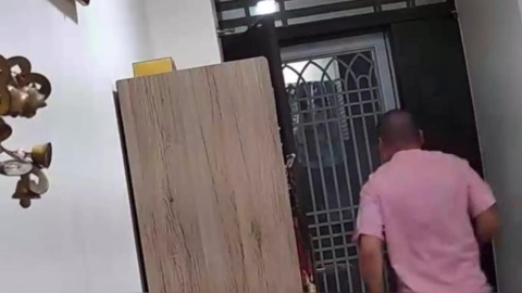 台東男廁所「褲子脫一半」遇6.1強震！來不及穿「飛奔逃命」影片曝光