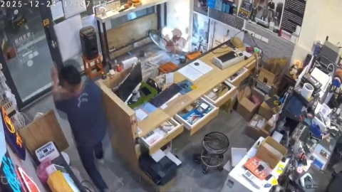 平安夜地牛大翻身！　民眾廁所上一半「褲子沒穿好」急逃跑