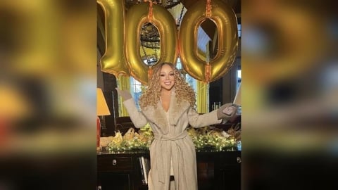 耶誕神曲「告示牌百週冠軍」史上唯一　瑪麗亞凱莉霸氣曬美照