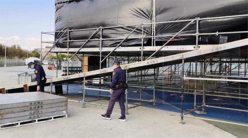 五月天台中連唱6場警戒備 跨年晚會禁行李箱入場