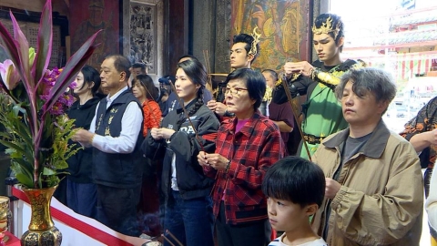 媽祖短劇熱鬧開鏡! 王品澔.黃登楷化身"千里眼.順風耳"