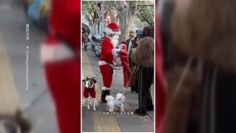 上海女扮耶誕老人遭逮捕　學校群組下令「禁過洋節」