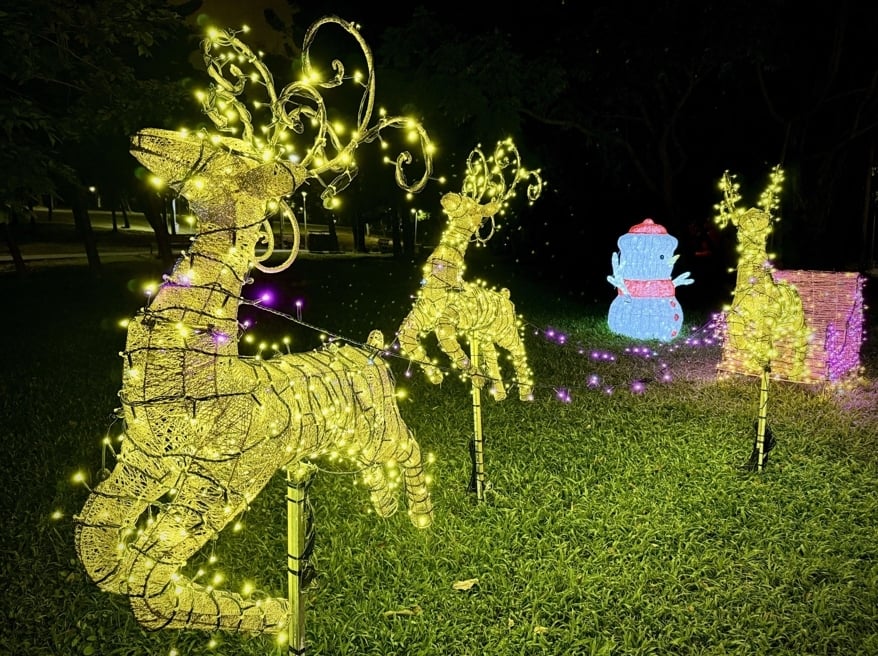 大安森林公園燈區 圖/台北市政府觀傳局