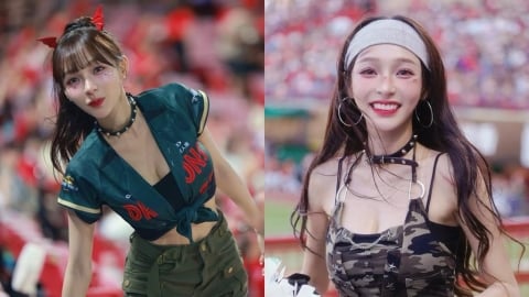 啦啦隊(影)／女粉絲好奇為何應援不穿「NuBra」跳舞？釣出林襄親回答案網秒懂