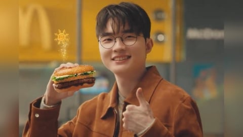 【美味捐贈】《英雄聯盟》Faker 與韓國麥當勞聯名推出「幸運漢堡」　部分收益將捐贈給慈善機構