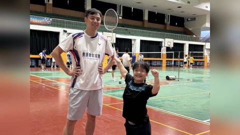 帕拉羽球國手吳于嫣戰全障運 專任教練鄭竣逸揭國手特訓路