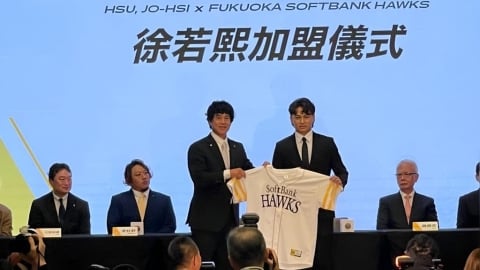 棒球(影)／徐若熙身披象徵王牌的「18號球衣」！城島健司曝：很快就決定給若熙