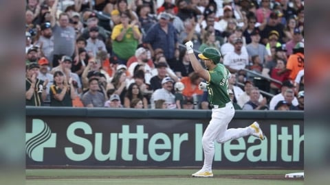 MLB(影)／從捕手、一壘成功轉型外野手！運動家奉上隊史最大保證合約留住核心球員