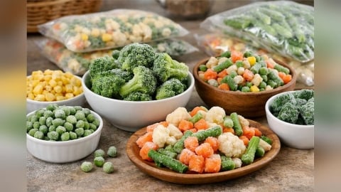 冷凍蔬菜也能吃得健康？營養專家破解常見迷思