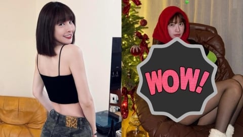 峮峮才卸主持棒畢業！突穿黑絲「下身失蹤蓋不住」網自首：重看好幾次…