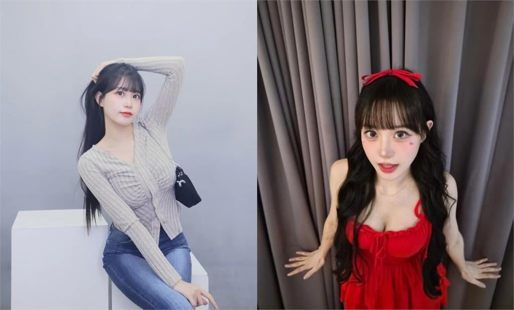 邊荷律正面開大V罕露性感！一彎腰猛炸「海溝黑線」10秒狂震片網暈：長大了