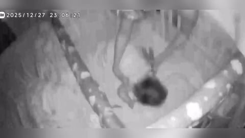 深夜有感地震！27樓住戶衝向嬰兒床　監視器紀錄搖晃一瞬間