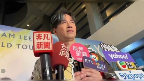 登小巨蛋嗨唱後受訪一半遇強震！李聖傑喊：已經忘記講到哪裡