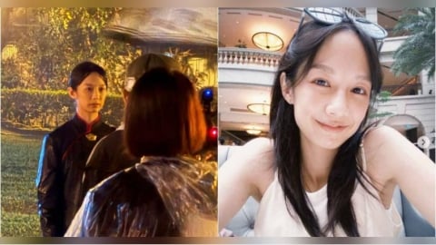 獨家／野生捕獲簡嫚書深夜在公園淋雨　全身濕透凍僵