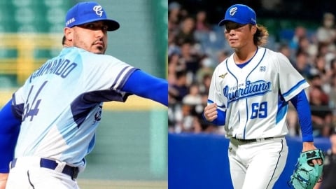 中職(影)/續約「最棒隊友」!悍將留住「最安定的先發」魔力藍、「好歌喉」鈴木駿輔