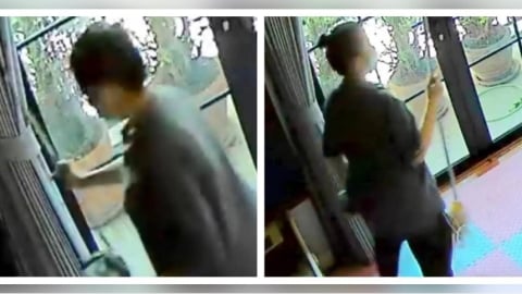 疑藉2歲童中毒圖行竊！清潔工疑「奶瓶加消毒水」　家長公開監視器畫面