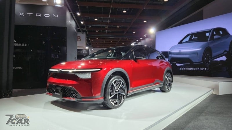 品牌首發之作，定義純電掀背新選擇　Foxtron Bria 亮相 2026 台北車展