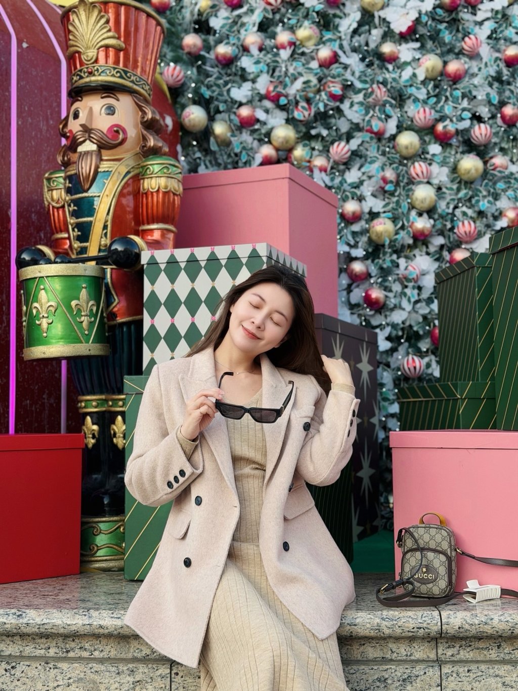 謝京穎懷雙胞胎「孕肚首曝光」！《好運來》殺青後暫停演戲 甜喊：等我回歸