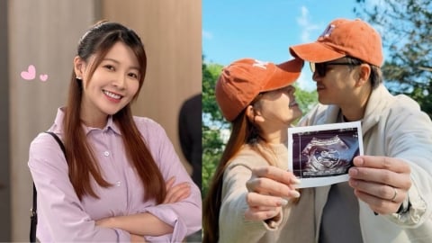 謝京穎懷雙胞胎「孕肚首曝光」！《好運來》殺青後暫停演戲 甜喊：等我回歸