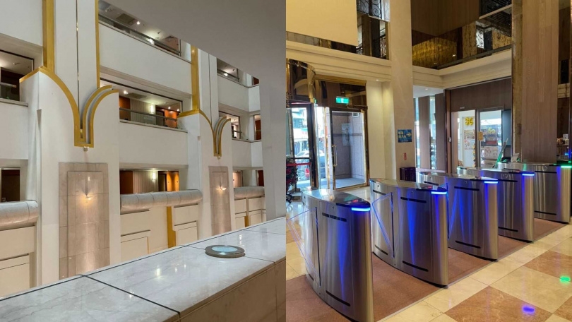 樂天二軍明年1月1日將入住半年前才剛裝潢完畢、設有安全感應進出閘口的宿舍，整體質感明顯優於過往。（圖／讀者提供）