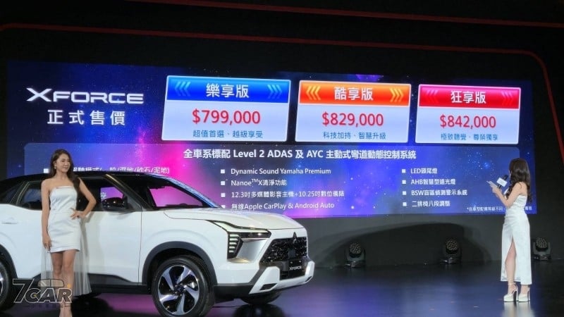 新臺幣 79.9 萬元起，同場加映 Destinator 與 Outlander！　Mitsubis