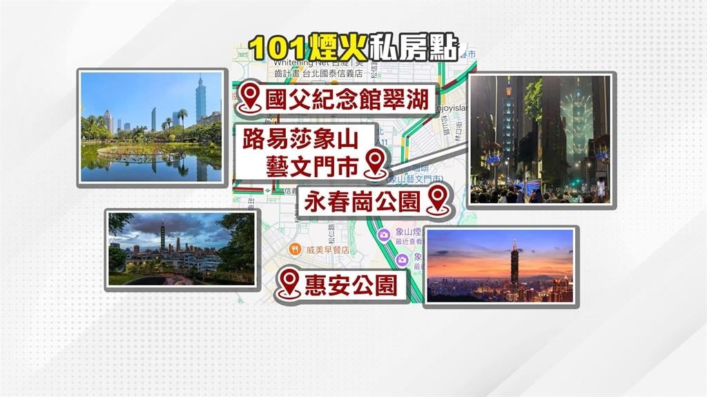 無懼下雨! 民眾跨年夜登象山卡位看101煙火