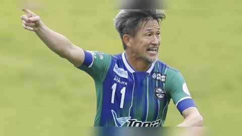 足球(影)／58歲還沒退休！日本足球傳奇三浦知良簽下新合約迎接「第41個賽季」