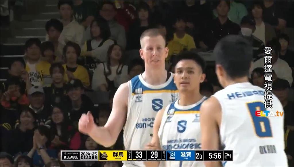 籃球(影)/台灣旅日籃球好手游艾喆表現佳!一月起台灣將轉播B聯盟賽事