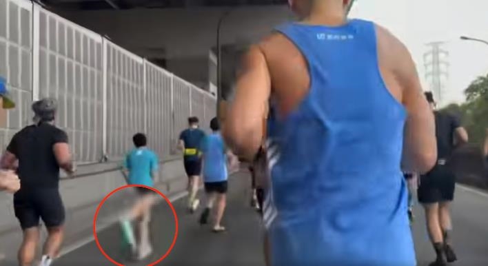 超車弟「穿夾腳Y拖」跑半馬！唐從聖PO片一票網認出：他是專業的