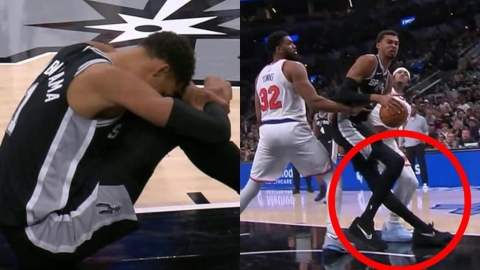 NBA(影)/好哩家在!斑馬左膝過度伸展「無大傷」有望只休養一天「下戰即回歸」