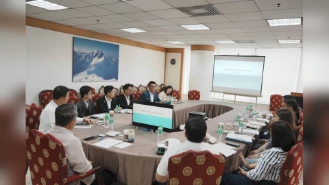 元旦升旗  駐菲代表：2025年台菲關係大躍進