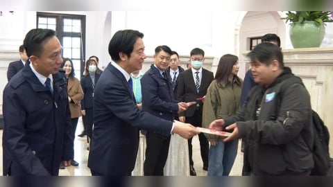 總統府元旦開放參觀！賴清德親送紅包袋、限量版乖乖