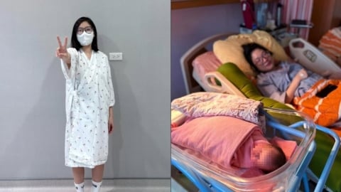 44歲「最正英文老師」Sandra跨年產子！熬過「凍卵失敗」感性喊：忍不住眼淚…