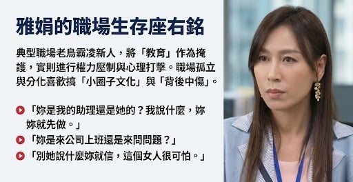 《豆腐媽媽》在職場上你最怕遇到「育玲」還是「雅娟」哪種類型的前輩？