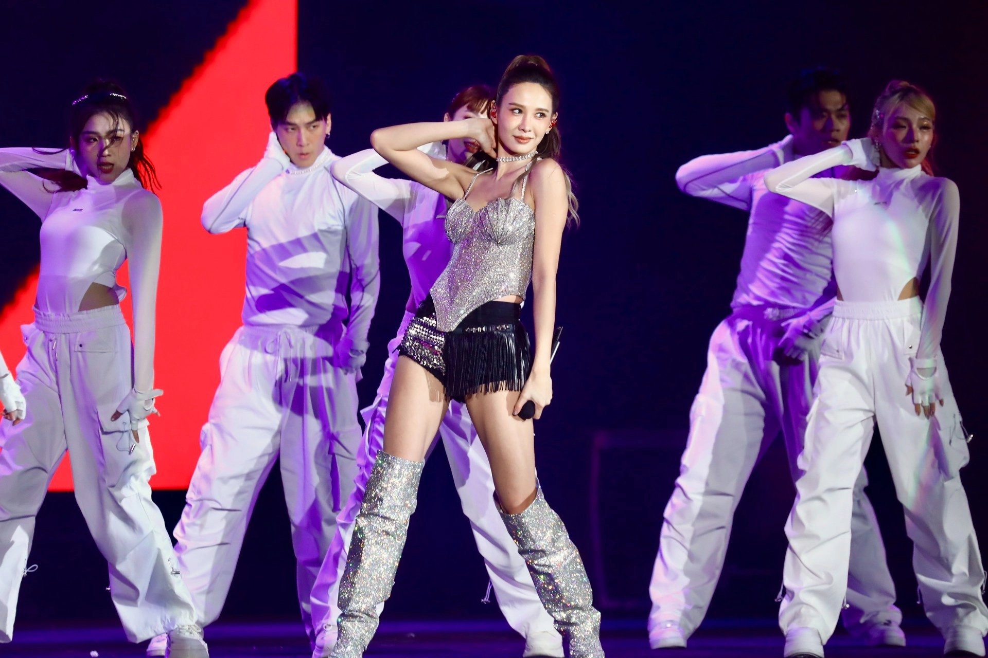 安心亞。（王侑聖攝）