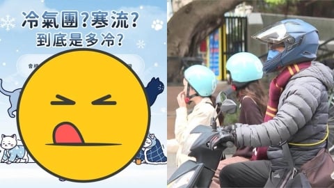 冷氣團、寒流哪個比較冷?氣象署「1圖解」網一看秒懂大讚:臘腸貓貓