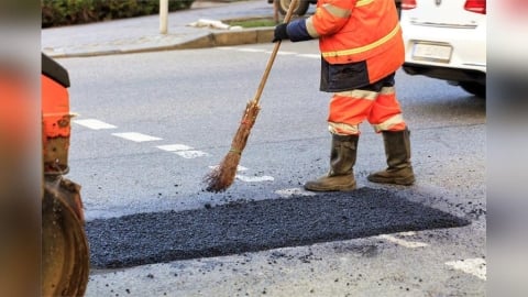 用路人注意!台61主線南下蘆竹大園路段內側車道1/9起封閉20H