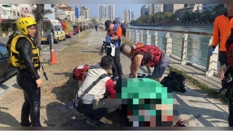 台南安平運河落水事故 48歲婦送醫搶救不治