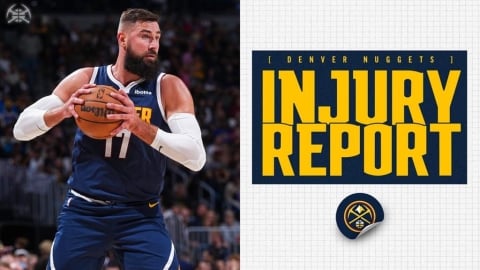 NBA(影)／沒人啦！金塊雙塔全倒「大V」打一場「小腿拉傷」預計和約基奇休一樣久