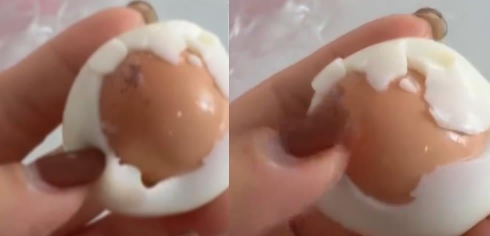 雞蛋剝開還有一顆「完整雞蛋」!女嚇壞不敢吃引專家解出面這樣說
